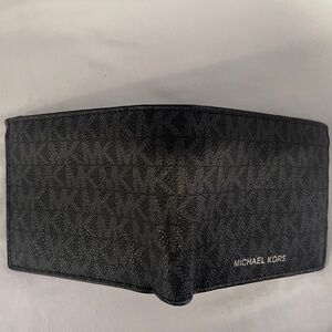 Michael kors Men wallet gray/black